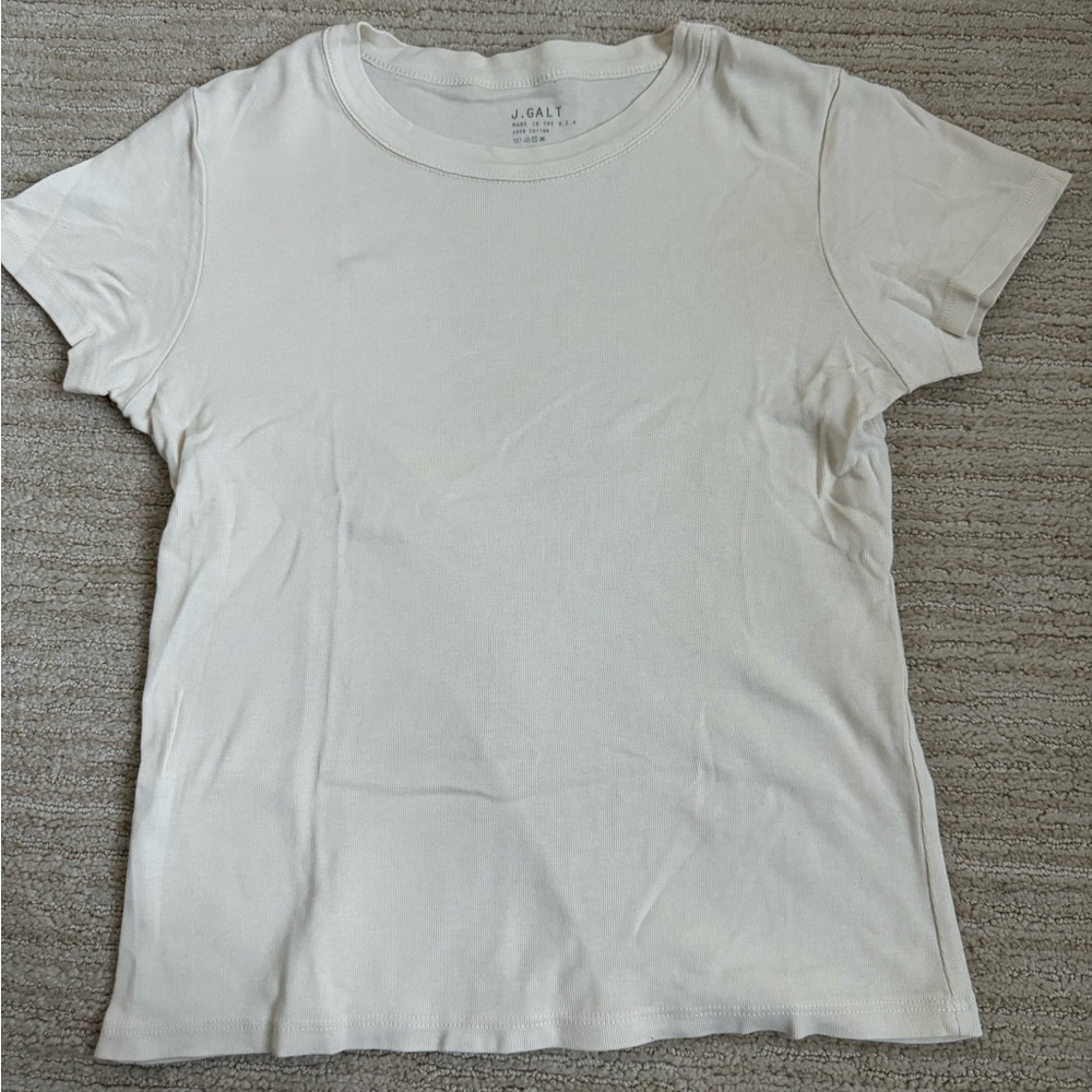 Brandy Melville (John Galt) light yellow tee